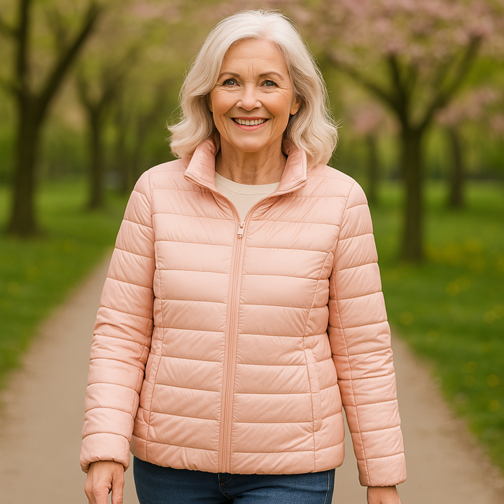 Ulla | Giacca imbottita leggera - Rosa chiaro