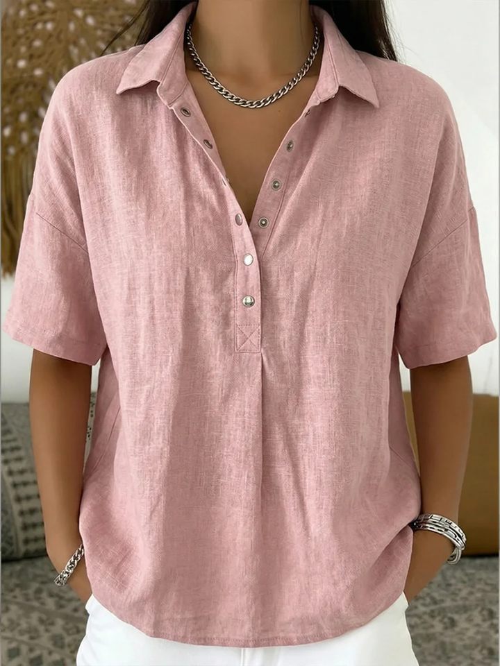 WILLOW | BLUSA CON COLLO E BOTTONI