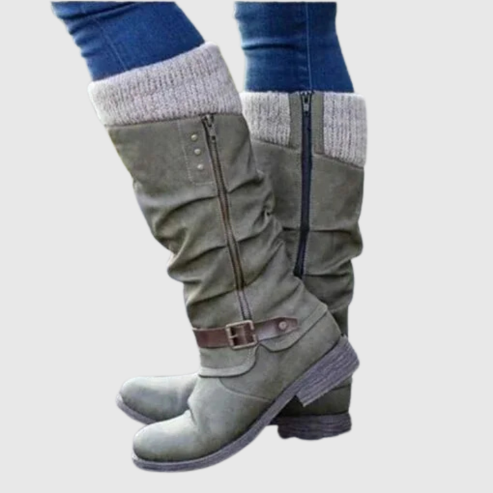 THESSARA | STIVALI COMODI IN PELLE