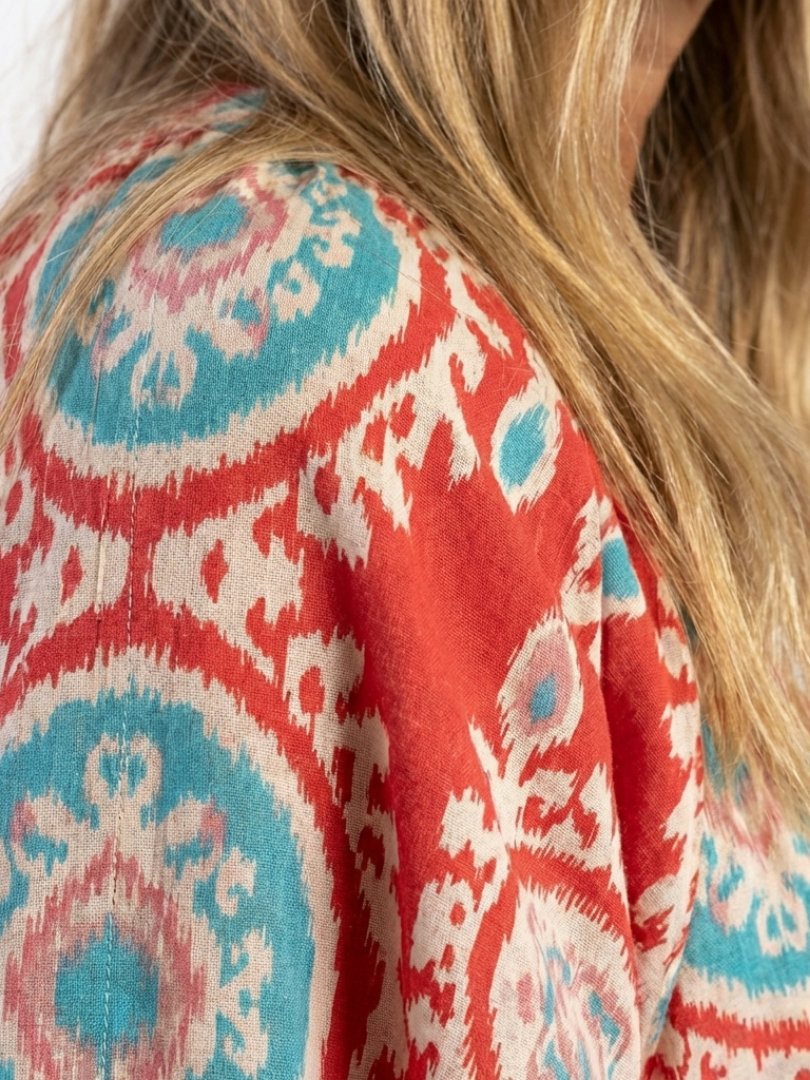 Zaria | Abito Midi con Stampa Paisley