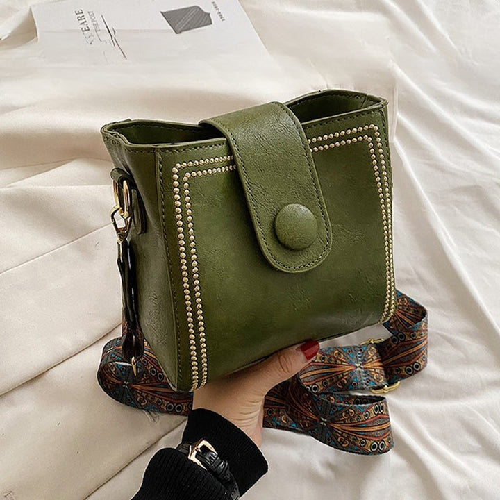 ETHEL | BORSA A SPALLA VINTAGE CON TRACOLLA REGOLABILE