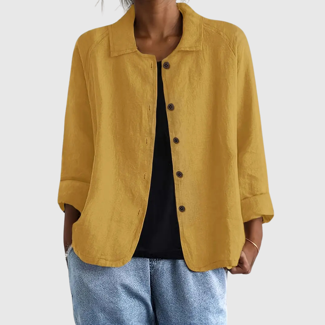 AVENYA | BLUSA CLASSICA IN COTONE