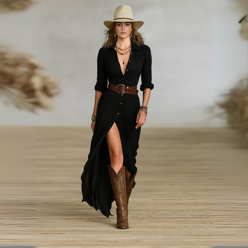 CERYN | ABITO MAXI ELEGANTE