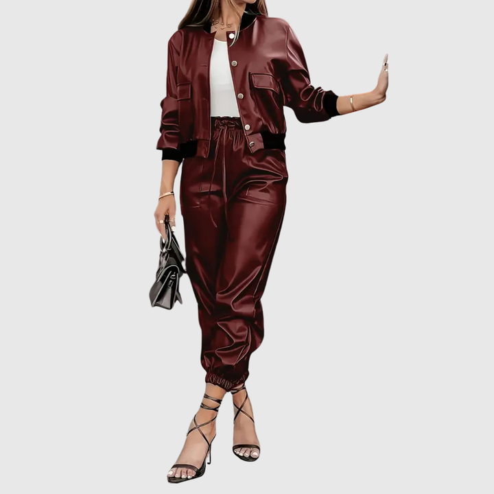 Livia | Set due pezzi in pelle