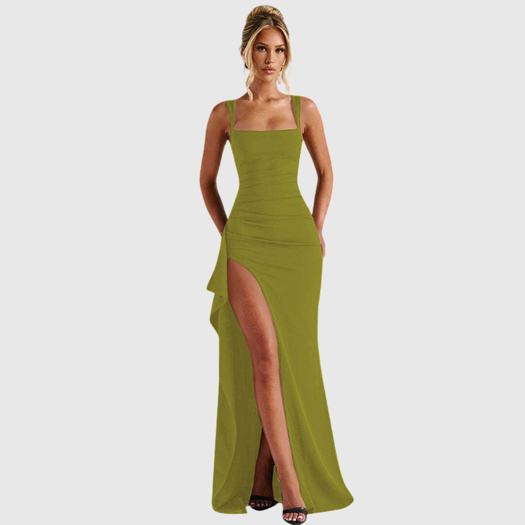 CELL | ABITO MAXI ELEGANTE CON SCHIENA SCOPERTA