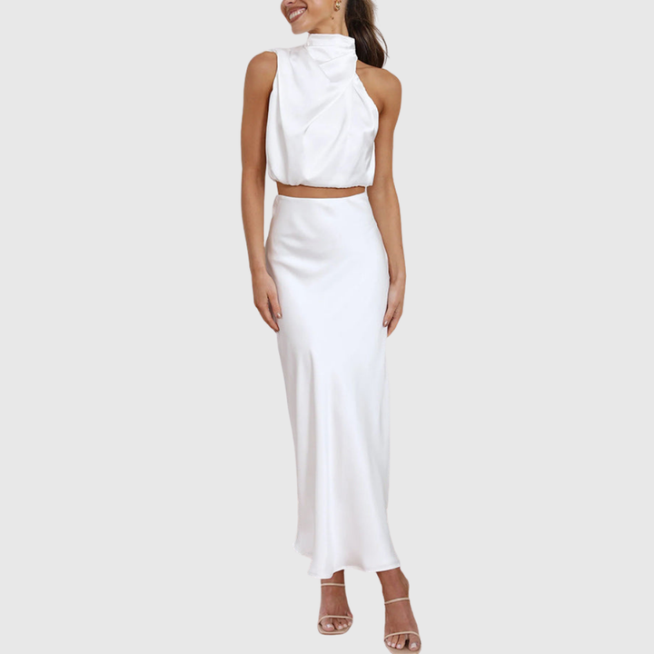 Emily | Set maxi in satin