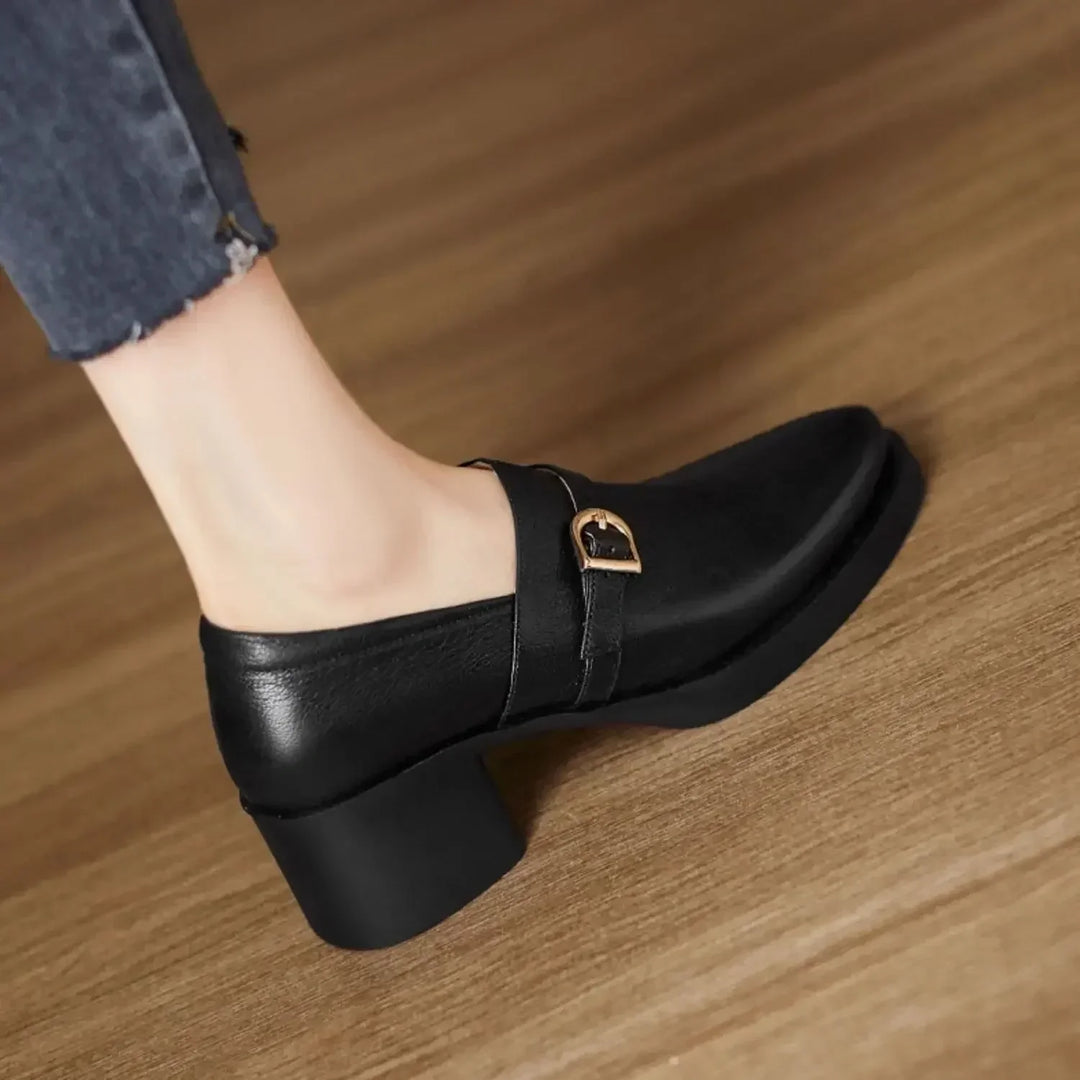 Celine | Décolleté con tacco a blocco