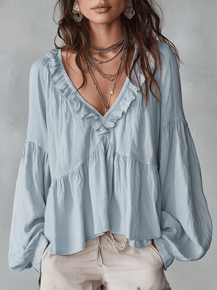 BLUSA BOHÉMIEN | CON ROUCHES