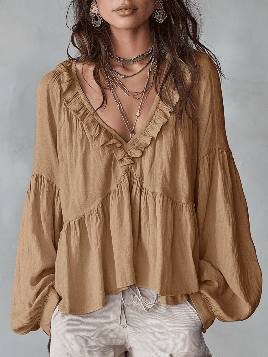 BLUSA BOHÉMIEN | CON ROUCHES