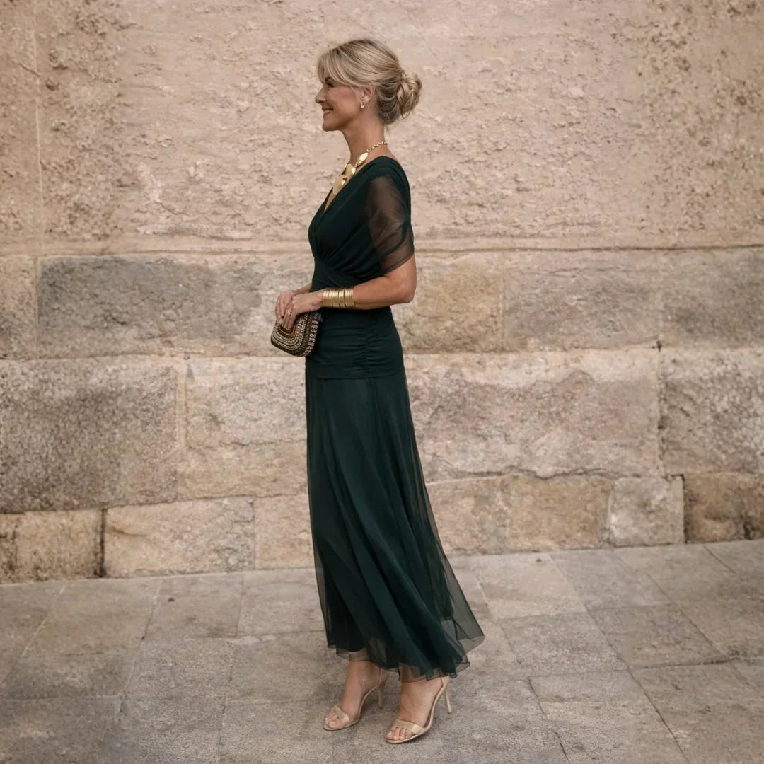 Eliza | Abito Elegante Verde