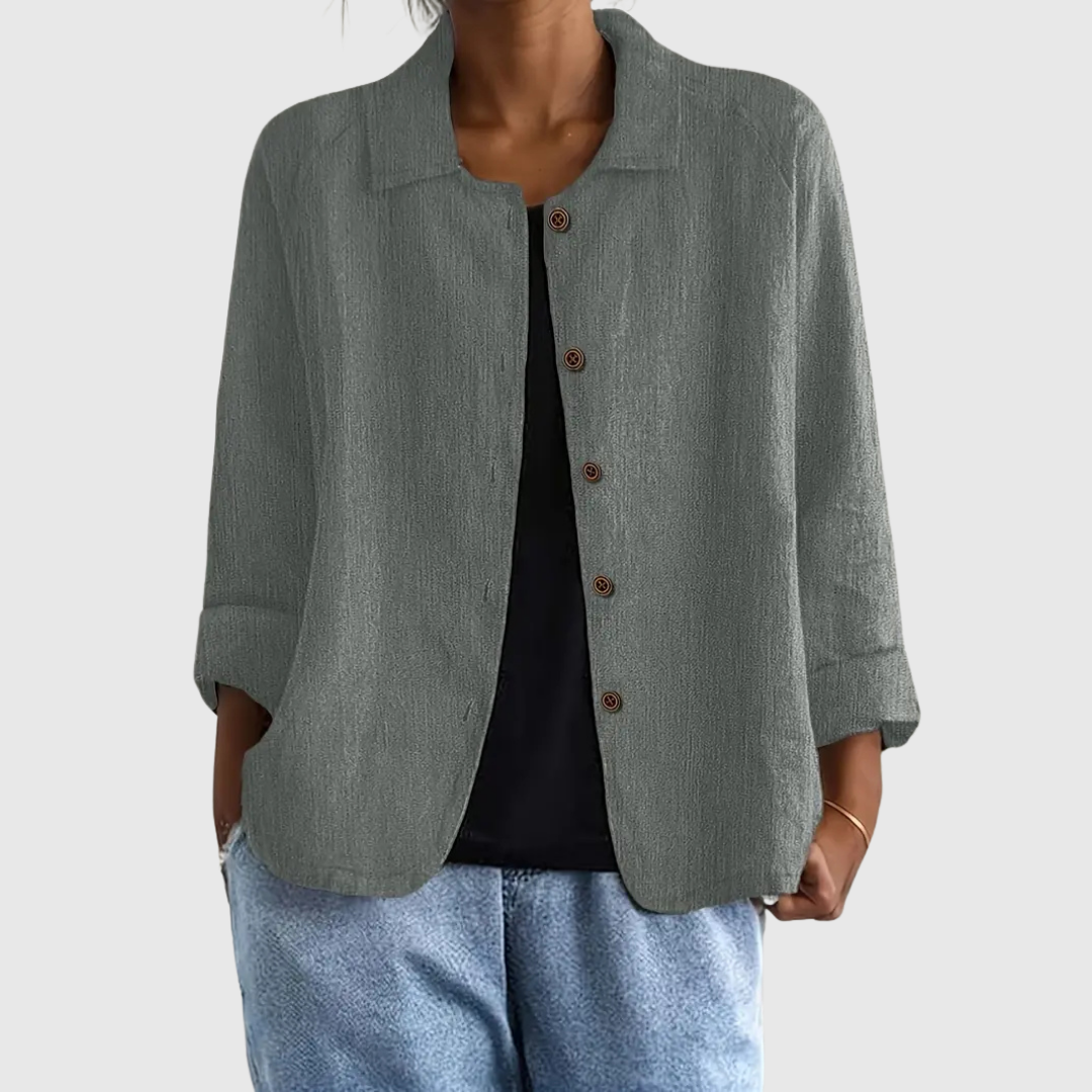 AVENYA | BLUSA CLASSICA IN COTONE