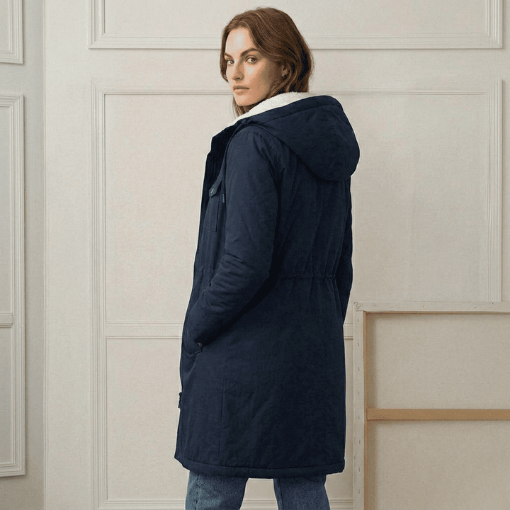 Beatrice | Cappotto Impermeabile con Cappuccio