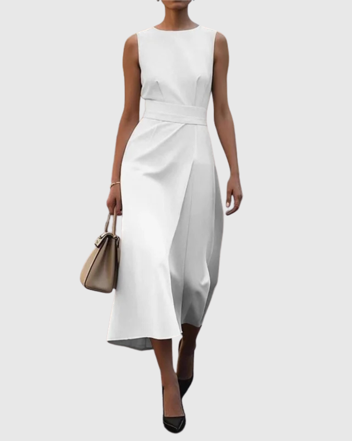 CLARIMOND | ABITO ELEGANTE CON COLLO ROTONDO