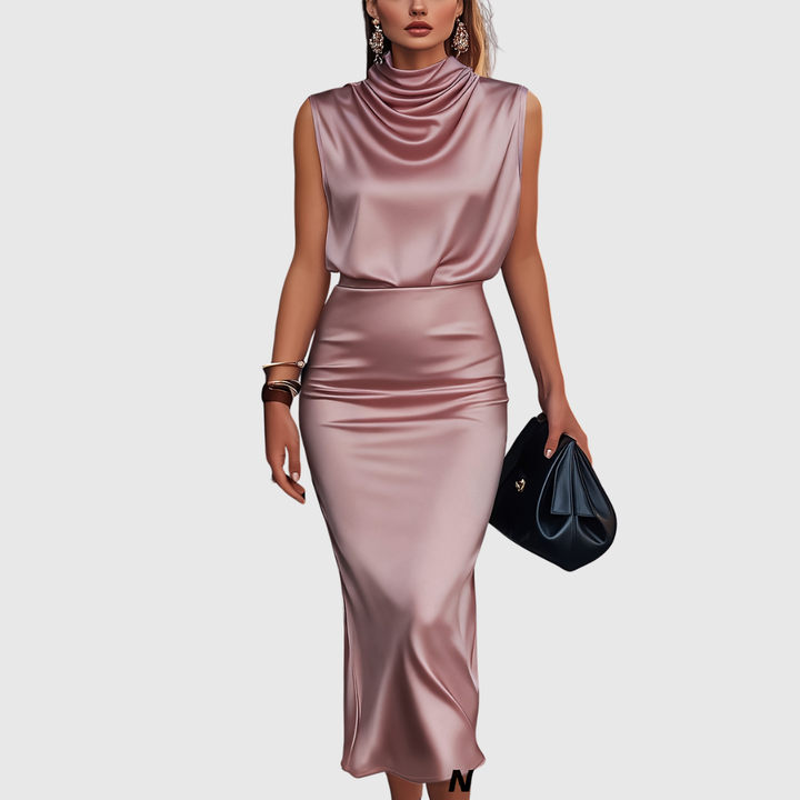 Edem | Set top e gonna in satin