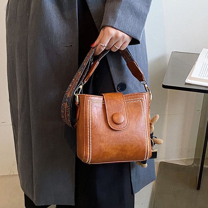 ETHEL | BORSA A SPALLA VINTAGE CON TRACOLLA REGOLABILE