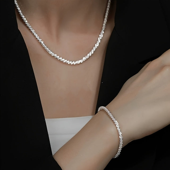 Set Collana e Bracciale Minimalista
