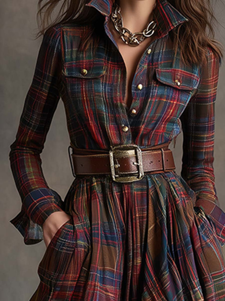 SCARLETT | ABITO CAMICIA CON CINTURA