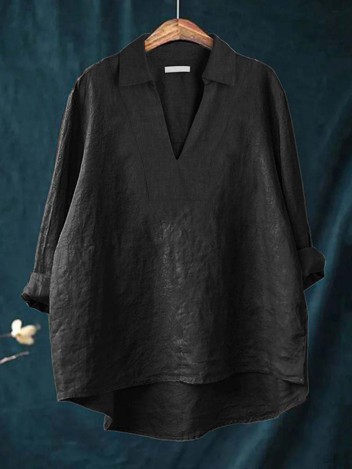 CELESTINE | BLUSA CON SCOLLO A V
