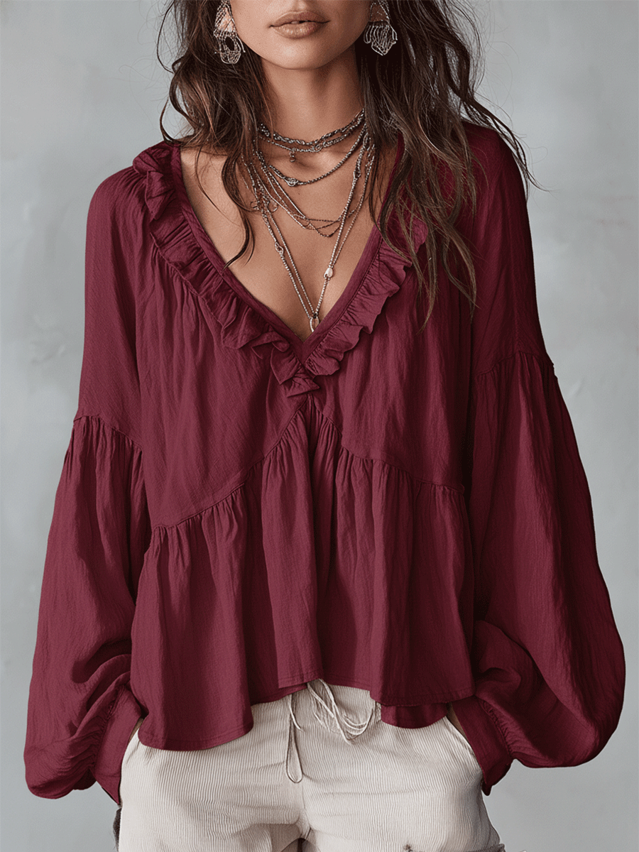 BLUSA BOHÉMIEN | CON ROUCHES
