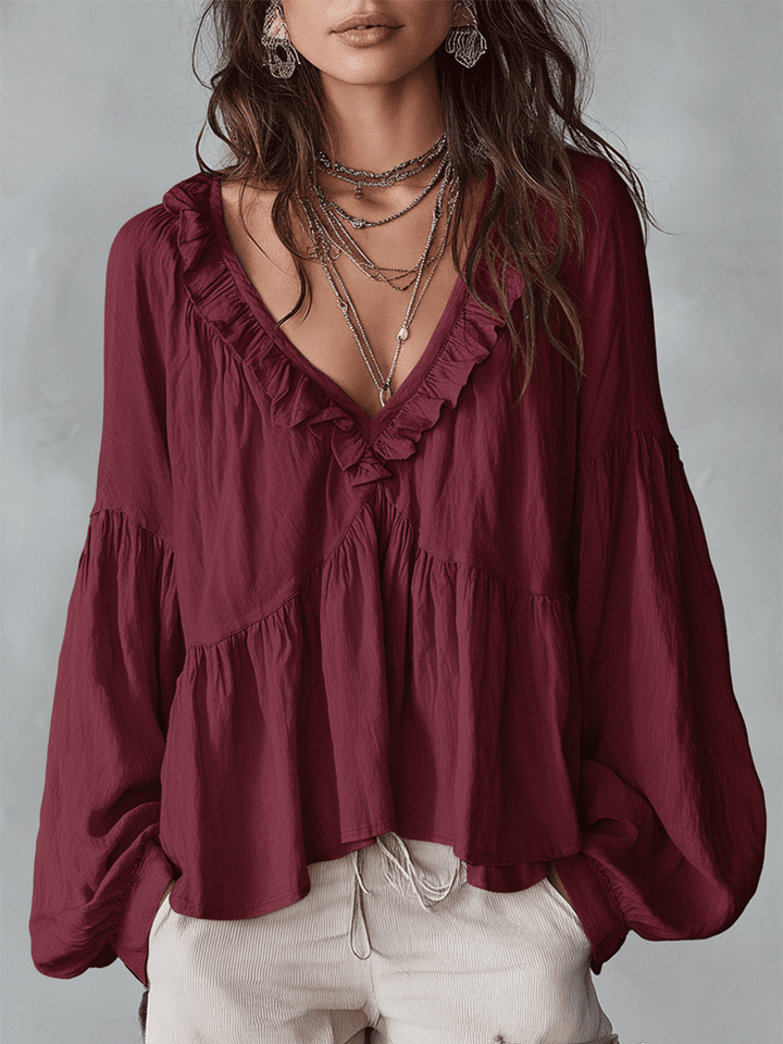 BLUSA BOHÉMIEN | CON ROUCHES