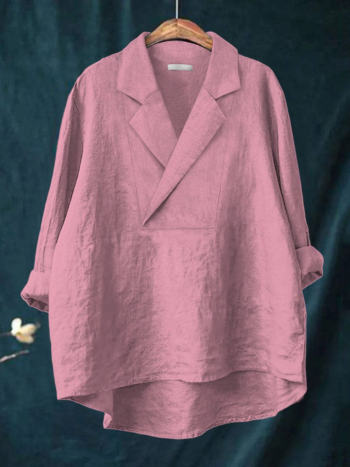 CALYSSA | BLUSA ELEGANTE DAL TAGLIO ASIMMETRICO