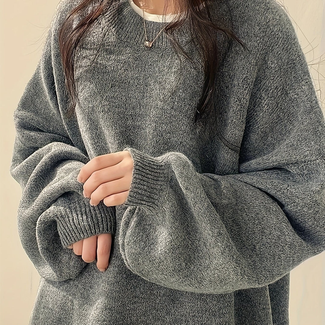 EVERLIGHT | MAGLIONE CASUAL CON SPACCHI LATERALI