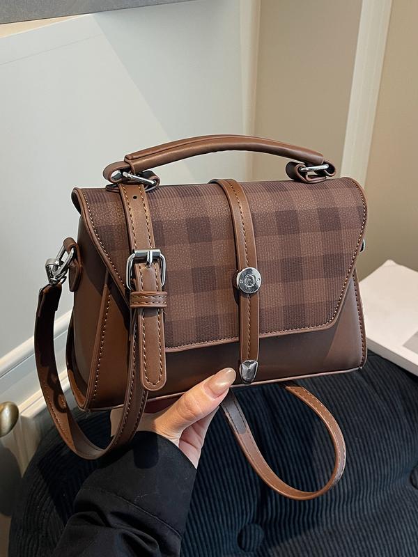ALWINA™ - BORSA A SPALLA CON CUCITURE A CONTRASTO TRENDY