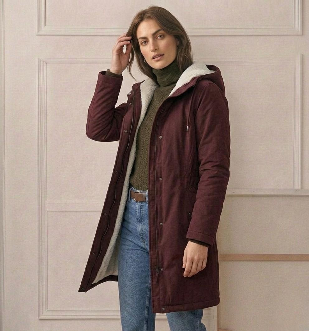 Beatrice | Cappotto Impermeabile con Cappuccio