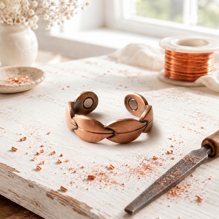 Anello in rame Laurus