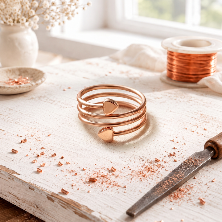 Anello in rame Lovecoil