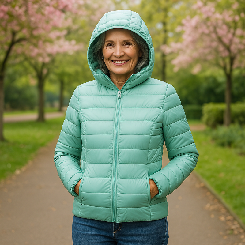 Metta | Giacca imbottita leggera - Verde menta