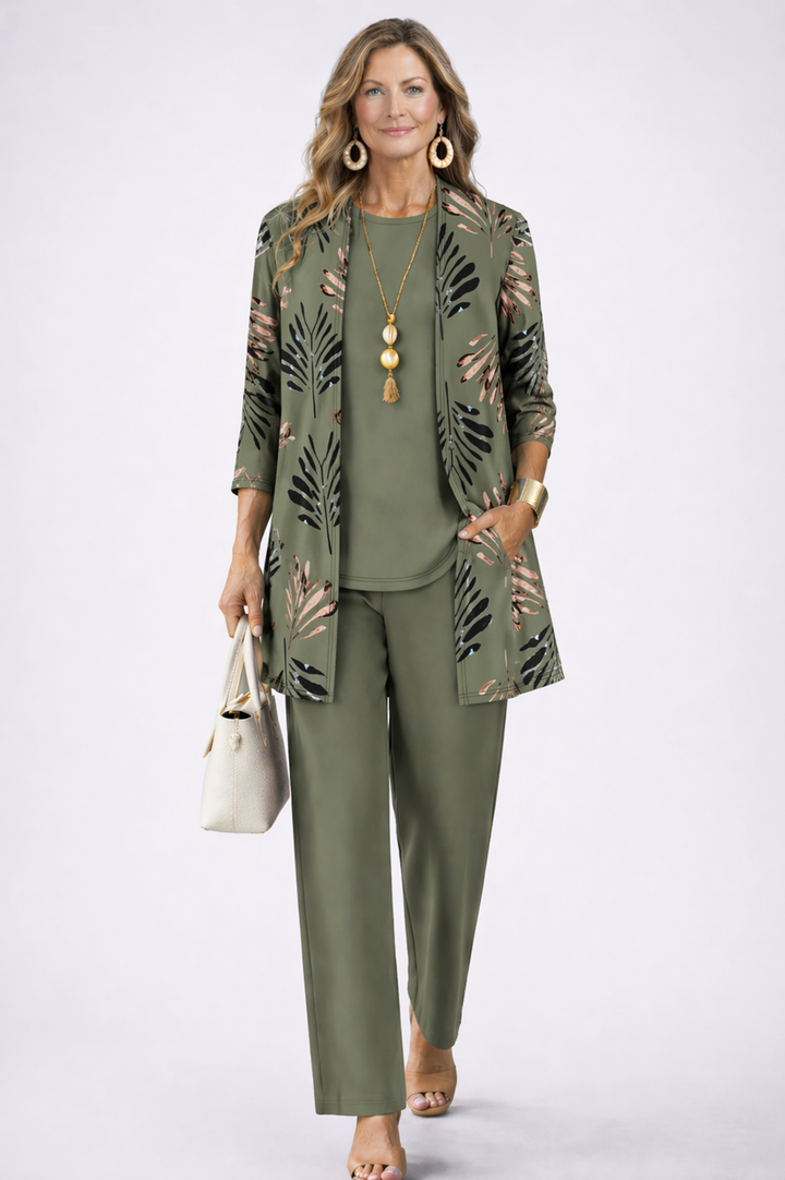 Jenilyn | Set Tre Pezzi Elegante da Donna