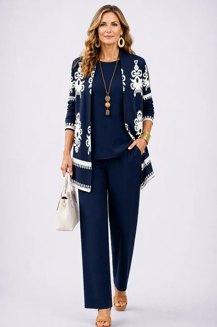 Jenilyn | Set Tre Pezzi Elegante da Donna