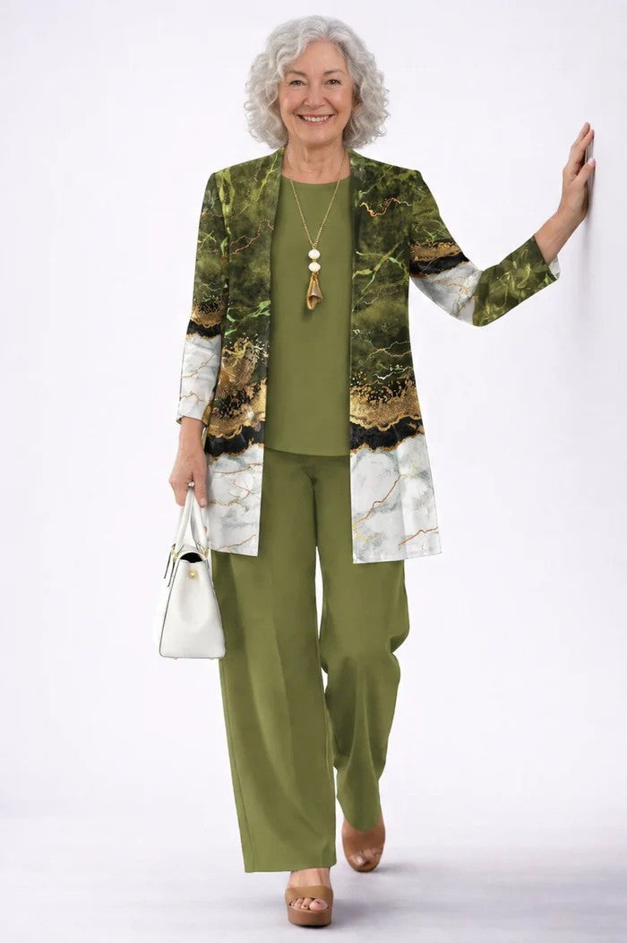 Jenilyn | Set Tre Pezzi Elegante da Donna