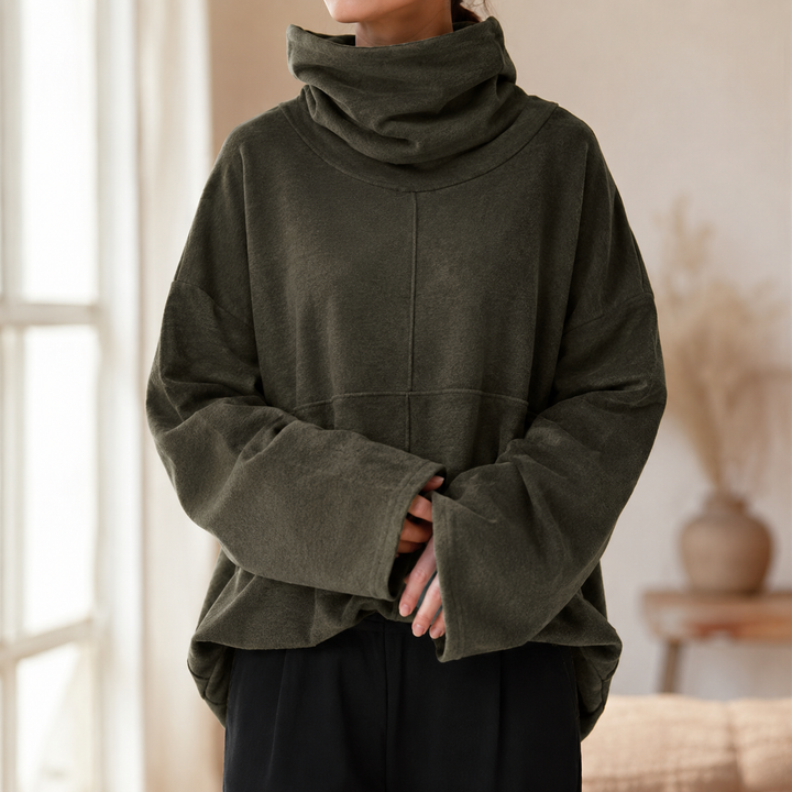 Uzeline | Maglione con Collo a Cowl