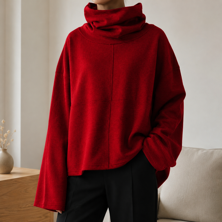 Uzeline | Maglione con Collo a Cowl
