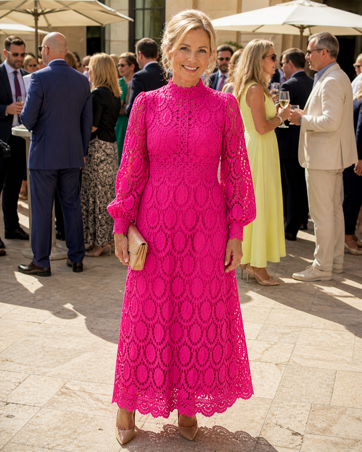 Ottilie | Abito Midi in Pizzo