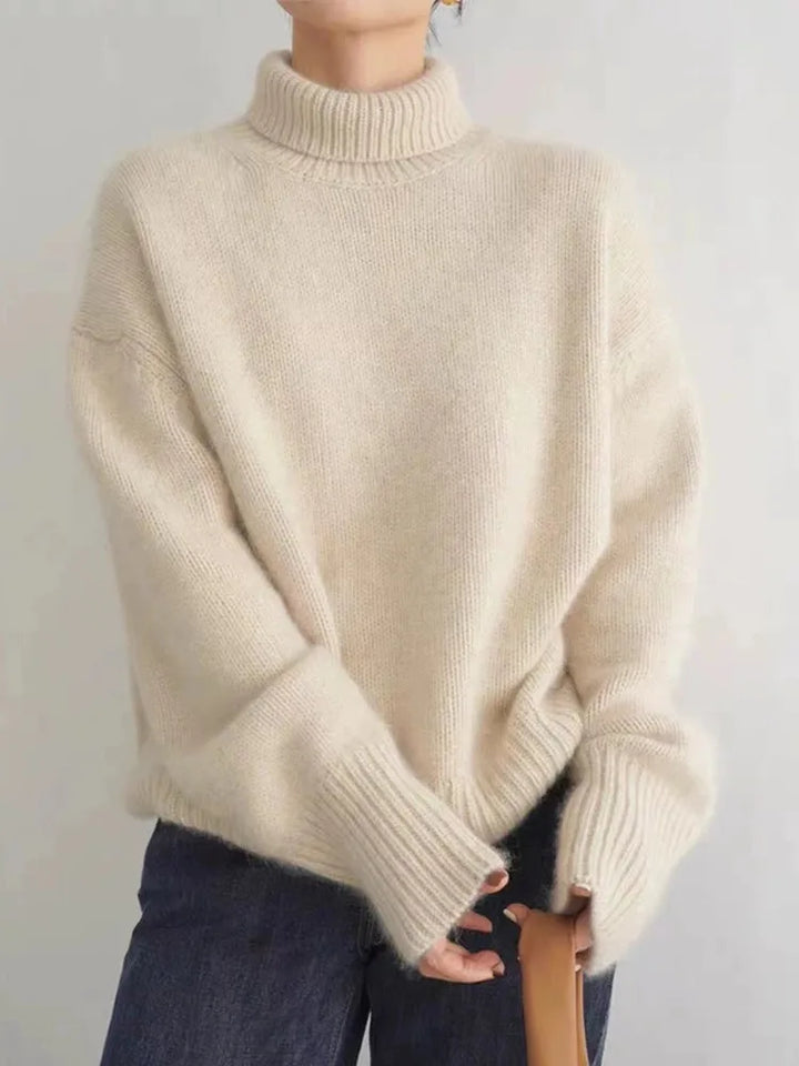 ISABOLL | MAGLIONE IN CASHMERE CON COLLO ALTO