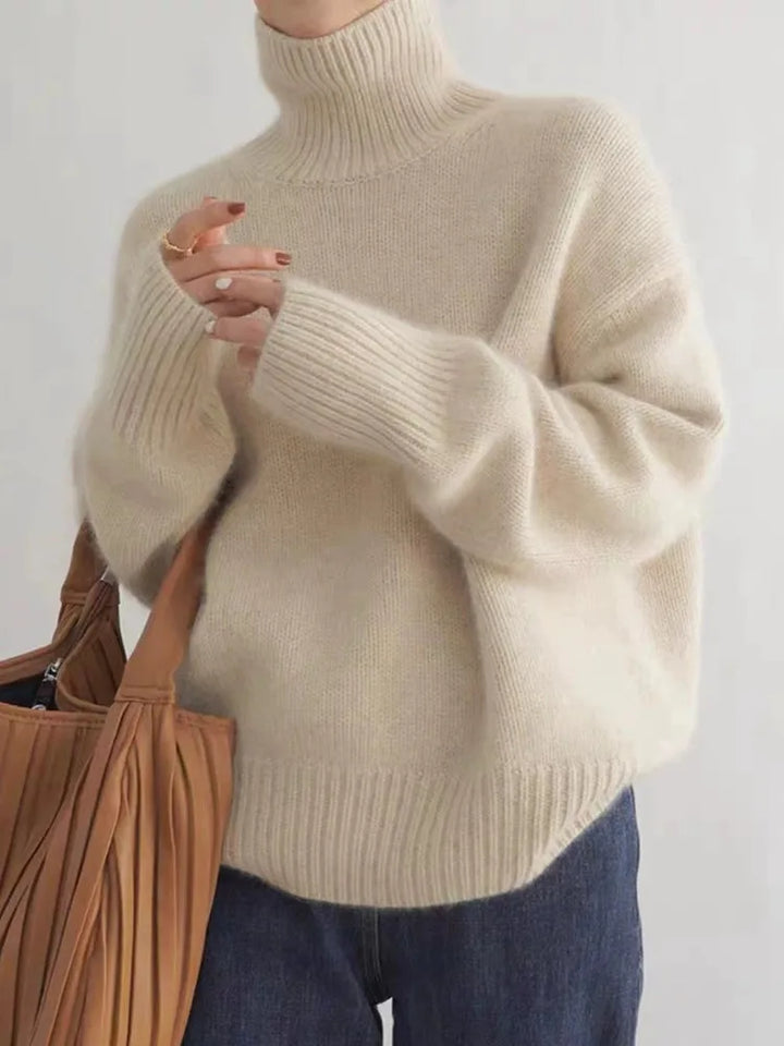 ISABOLL | MAGLIONE IN CASHMERE A COLLO ALTO