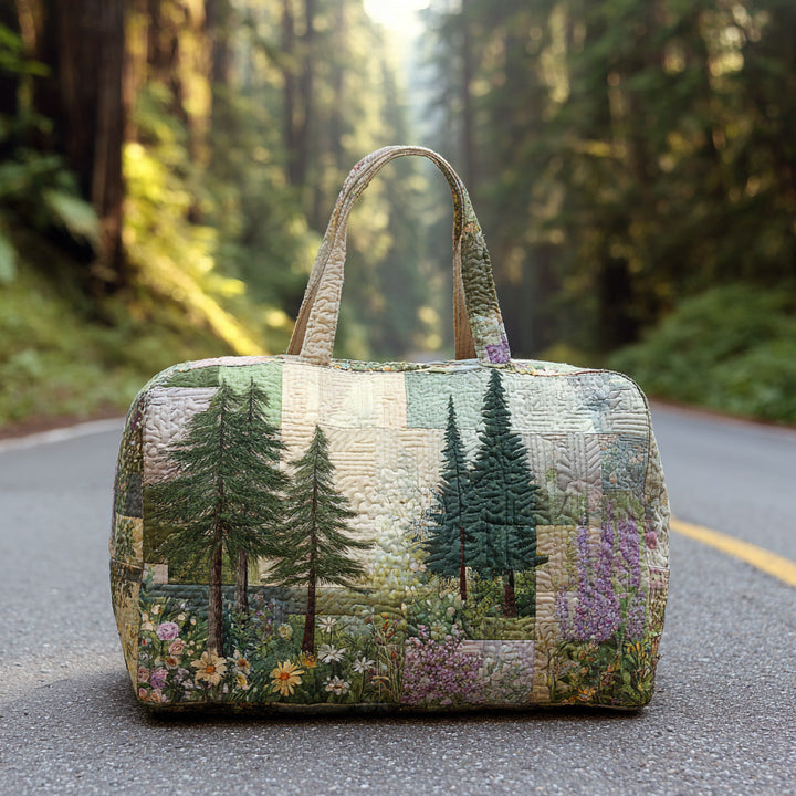 Borsa da viaggio trapuntata con sogno nel bosco NCU0DV7506