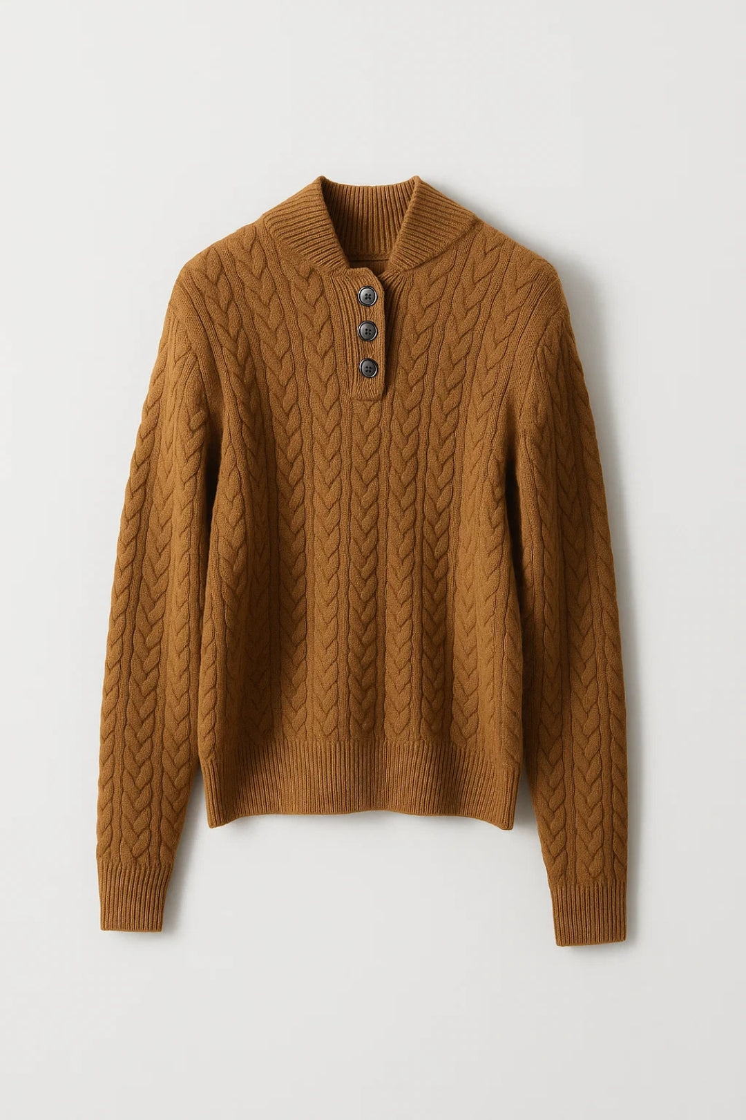 YSELLA | CARDIGAN A TRECCE CON BOTTONI
