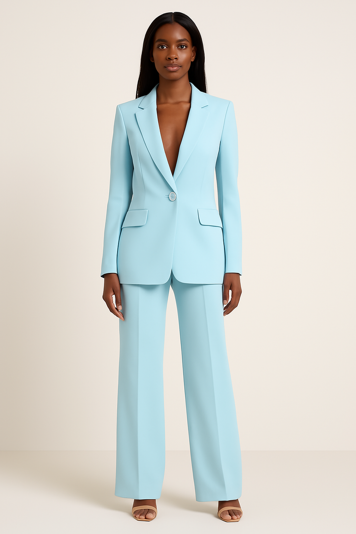 Zoe | Completo elegante con blazer lungo