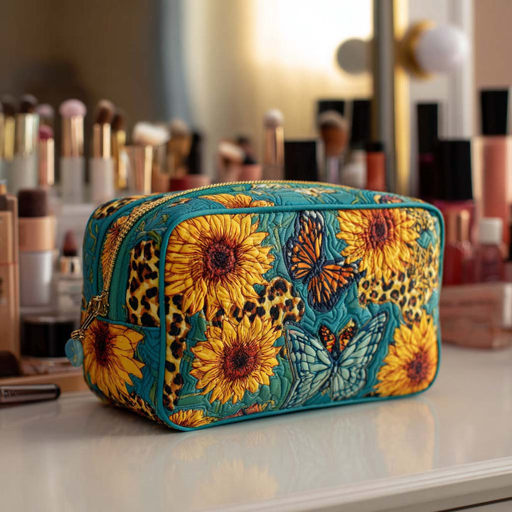 Beauty case trapuntato con petali allegri NCU0NT10233