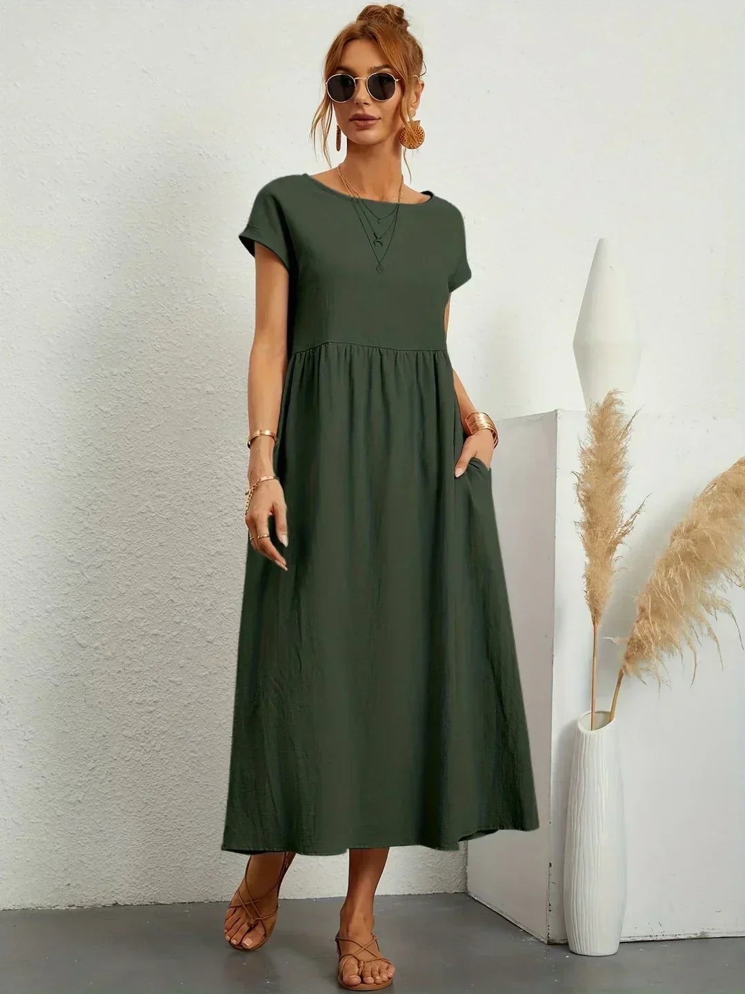 GABRIELLE | ABITO MIDI FLUIDO