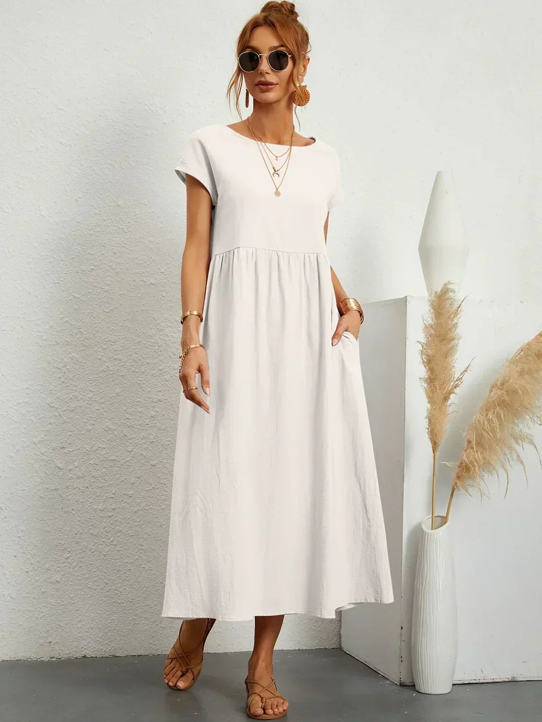GABRIELLE | ABITO MIDI FLUIDO