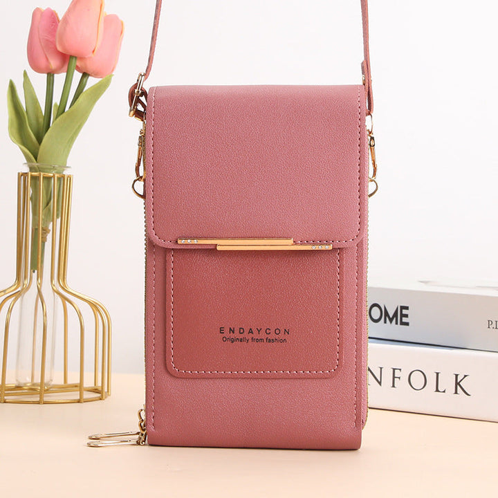 ELIZA™ - Borsa Messenger per Smartphone Donna con Touch Screen