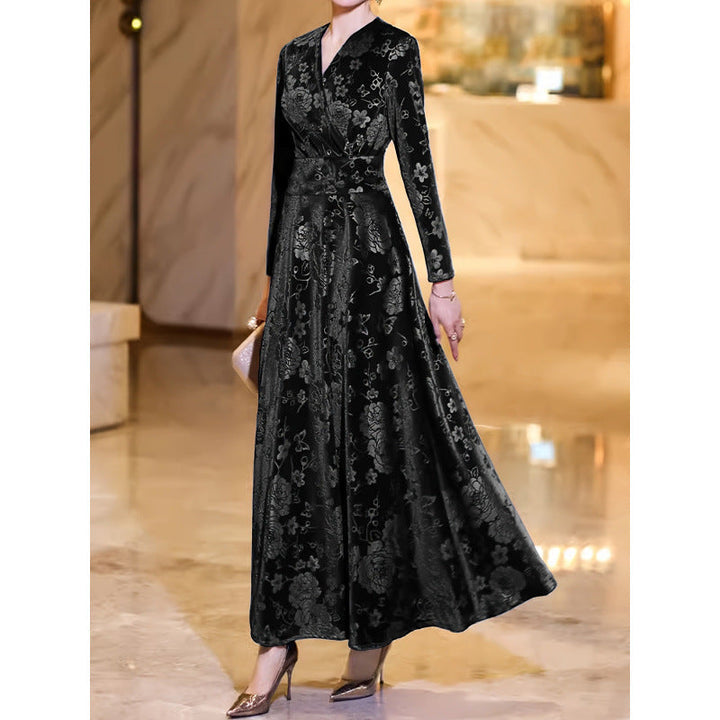 TAMSIN | ABITO MAXI CON STAMPA FLOREALE