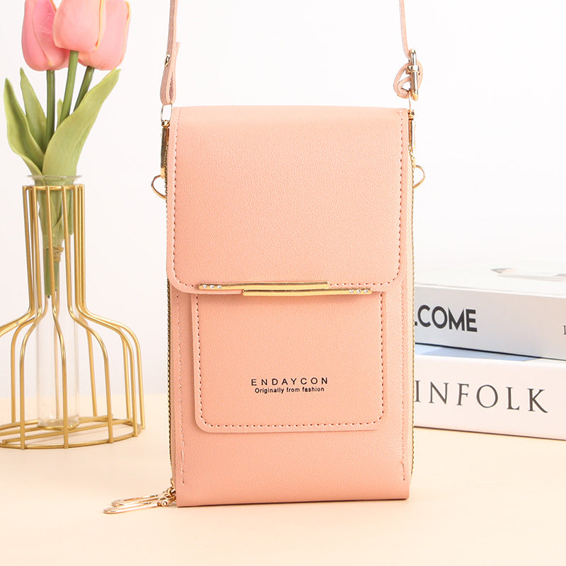 ELIZA™ - Borsa Messenger per Smartphone Donna con Touch Screen