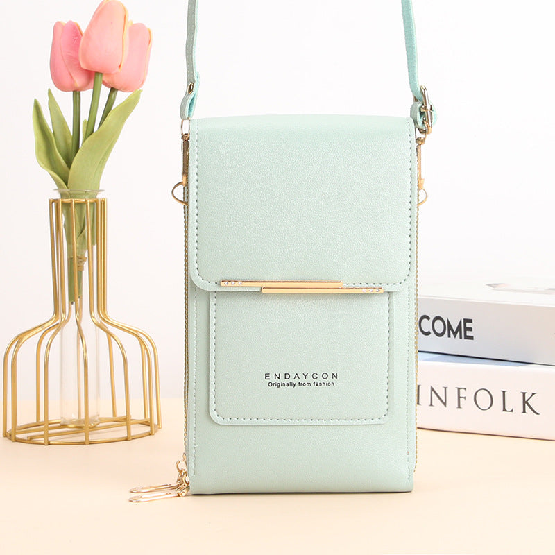 ELIZA™ - Borsa Messenger per Smartphone Donna con Touch Screen
