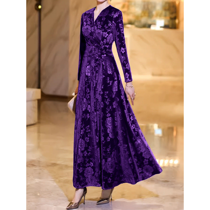 TAMSIN | ABITO MAXI CON STAMPA FLOREALE